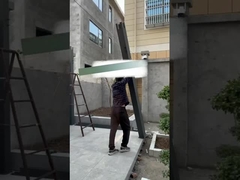 Εξωτερική αυλή από αλουμίνιο με ελεύθερο εξαερισμό